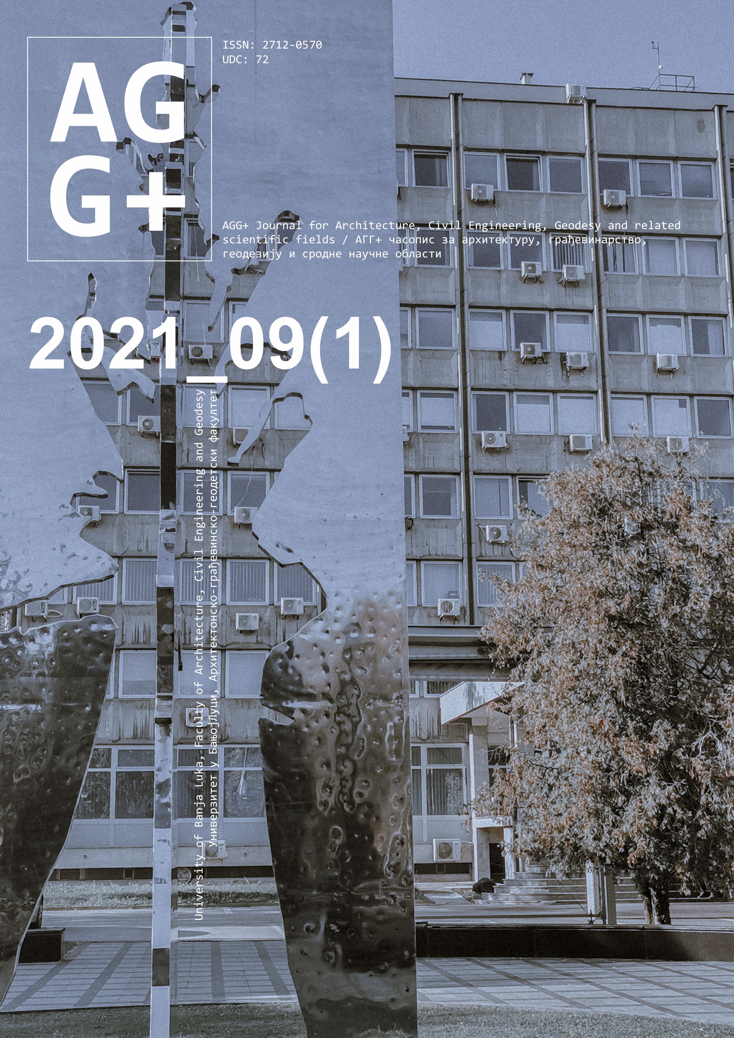 AGG+ Journal for Architecture, Civil Engineering, Geodesy, and Related Scientific Fields