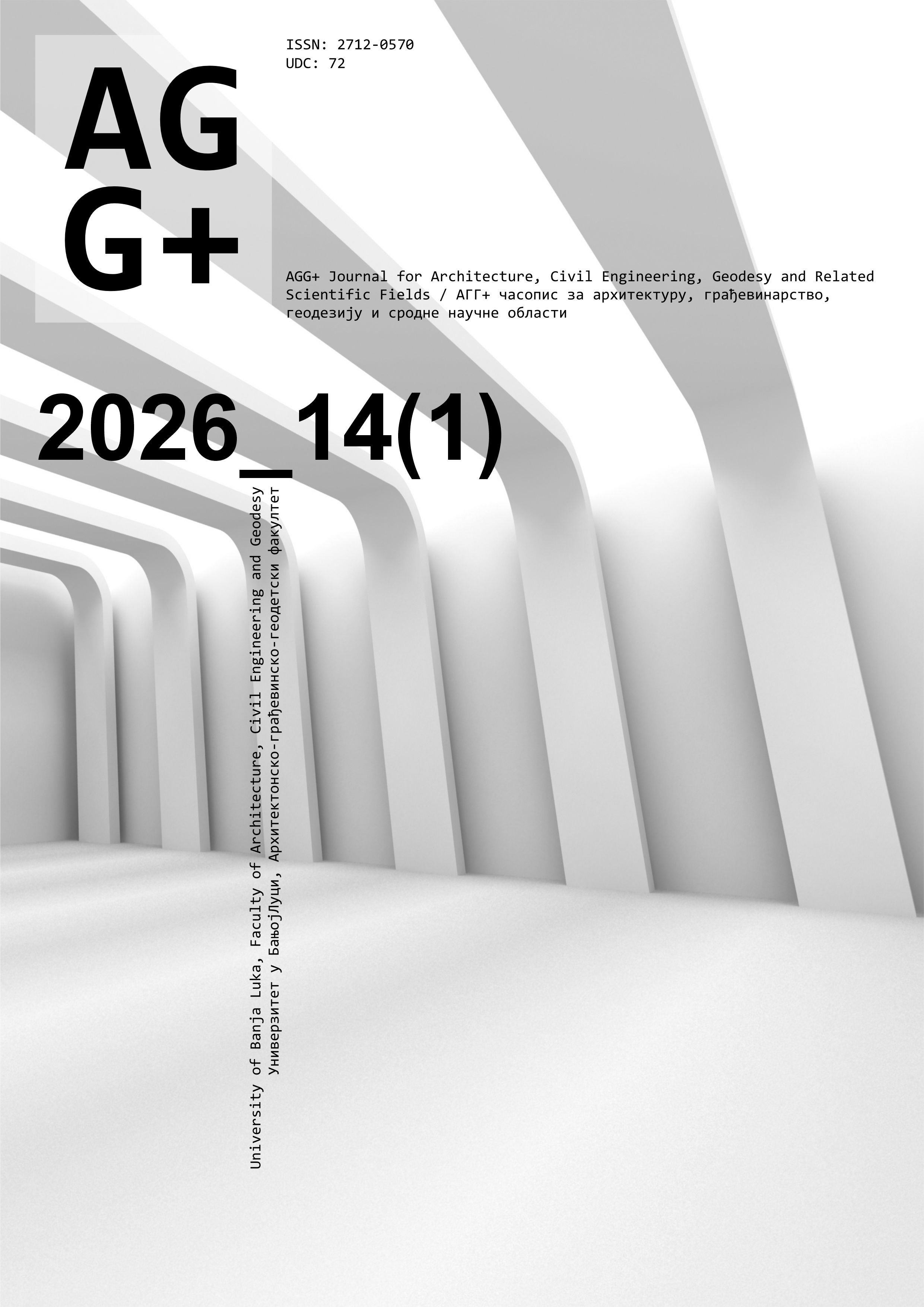 AGG+ Journal for Architecture, Civil Engineering, Geodesy, and Related Scientific Fields